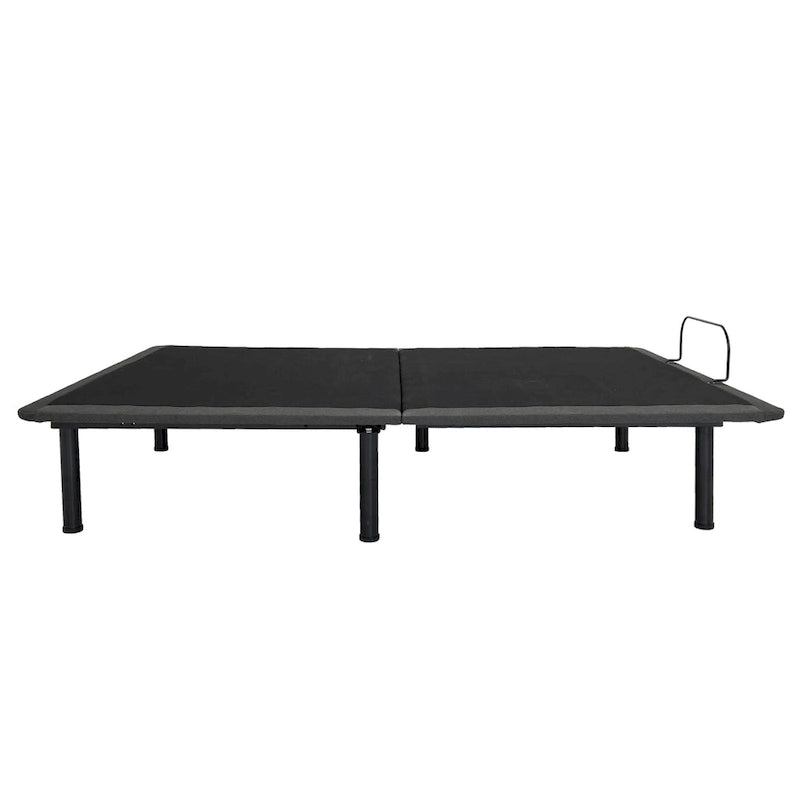 Telaio letto regolabile in acciaio grigio, 1-2 persone (Singolo/Queen/King)