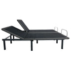 Telaio letto regolabile in acciaio grigio, 1-2 persone (Singolo/Queen/King)