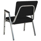 Sedia da ricevimento bariatrica impilabile Nera / Bordeaux / Marrone / Grigia – Tessuto e vinile, 1 persona, 680 kg