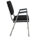 Sedia da ricevimento bariatrica impilabile Nera / Bordeaux / Marrone / Grigia – Tessuto e vinile, 1 persona, 680 kg
