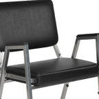 Sedia da ricevimento bariatrica impilabile Nera / Bordeaux / Marrone / Grigia – Tessuto e vinile, 1 persona, 680 kg