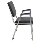 Sedia da ricevimento bariatrica impilabile Nera / Bordeaux / Marrone / Grigia – Tessuto e vinile, 1 persona, 680 kg