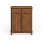 Credenza a buffet in rovere con 2 cassetti e ante – Singola