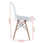 Set da pranzo rotondo bianco/nero, 5 pezzi per 4 persone