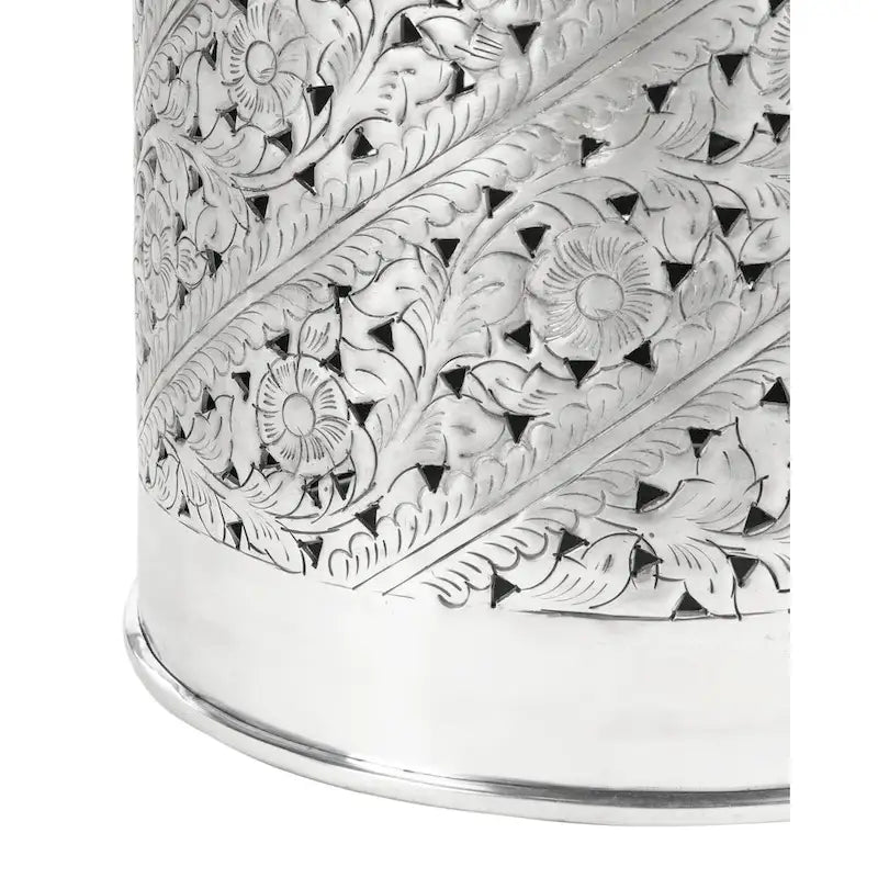 Tavolino finale contemporaneo argento - Singolo