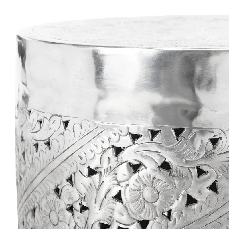 Tavolino finale contemporaneo argento - Singolo