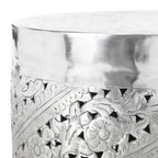 Tavolino finale contemporaneo argento - Singolo