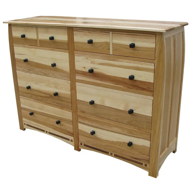 Noce Americano Naturale / Contemporaneo / Set Camera da Letto King (5 pezzi, per 2 persone)