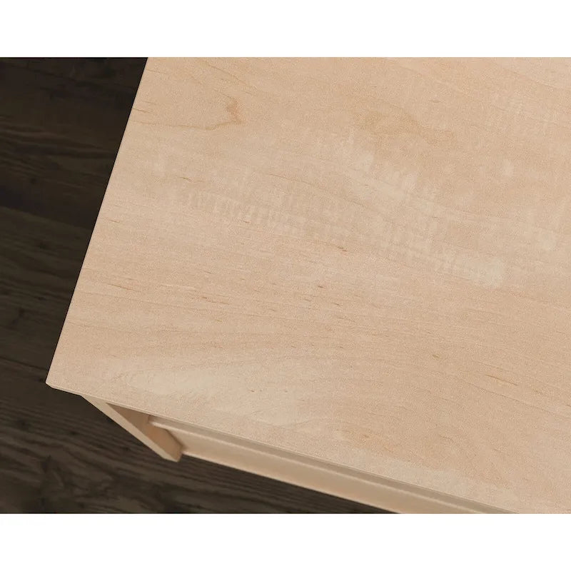 Credenza porta TV a 2 ante con spazio di archiviazione | Jet Acacia / Acero Naturale | Adatta a 1 TV fino a 46"